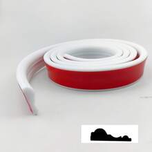 1 miếng nẹp trang trí tường tự dính có thể tháo rời, nẹp trang trí tường tự dính, nẹp trang trí lưng ghế mềm mại, thích hợp cho trang trí nhà cửa. - C - Xem 15