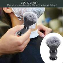 Juego de 3 piezas para afeitar barba y lavar platos para hombres, que incluye herramientas para limpiar la barba y peinar el vello facial. - cepillo para barba - Ver 2