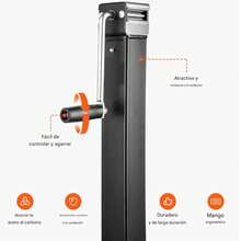 Gato para remolques de alta resistencia de 8000 libras, elevación de 15 pulgadas, pata ajustable de 640 a 1360 mm, soldado en gato para RV para remolques de caballos, yates y utilitarios, gato para remolques de 8000 libras soldado en gatos para remolques de alta resistencia, remolques utilitarios cuadrados, gato de lengüeta, elevación de 15 pulgadas, pata ajustable, gato para RV para barcos, caravanas, caballos y yates. - Negro - Ver 11