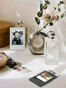 1pc Suitable For Mini Classic Vertical Photo Frame, Minimalist 3-Inch Mini Colorful Creative Photo Frame Stand, Desktop Decor, Used To Store And Display Commemorative Photos, Collection Cards And Fan Souvenirs - Multicolor - View 2