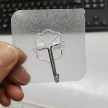 4pcs Drain Cleaning Tool Set (With Storage Hook), Includes Flexible Drain Snake And Brush, Effectively Removes Hair From Kitchen And Bathroom Sinks, Collects Hair And Cleans Pipes - White - View 9