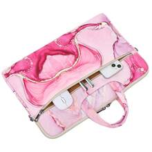 DACHEE Laptop Shoulder Bag For 15 Inch/15.6 Inch  Pro - PinkMarbleShoulder15inch156inch - View 7
