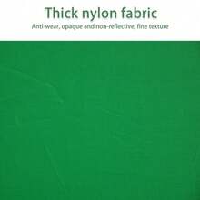 59" Green Screen Backdrop Pop-Up Chair Round Background Protable Photograph W - Green - View 6