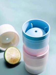 3pcs Ice Ball Maker, Round Ice Cube Mold Suitable For Whiskey, Cocktails, Juices, Bourbon, Old Fashioned, Transparent Ice Cube Mold Silicone Freeze Mold (White, Blue And Pink) - Multicolor - View 3