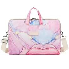 DACHEE Laptop Shoulder Bag For 15 Inch/15.6 Inch  Pro - PinkMarbleShoulder15inch156inch - View 4