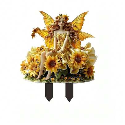 2D Acrylic Garden Decor , Trending, Floral, Decorative, Outdoor, Home, Yard, Lawn, Patio, Landscape, Ornament