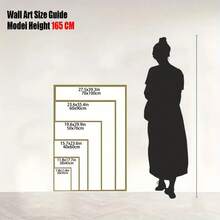 1pc Wrapped Canvas Wall Art - Cowboy Girl Sunset Western Landscape With Vibrant Colors, Rustic Home Decor Living Room, Bedroom, Office - Unique Men, Western Home Decor, Bedroom Artwork, Detailed Imagery, 2D Flat - 1 - View 6