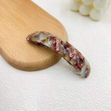 Retro Pattern Hair Clips - Sturdy Hair Clips To Fix Hairstyles, Suitable For Half-Up And Ponytail Styles, Adding Eternal Elegance To Daily And Office Looks - Multicolor - View 7