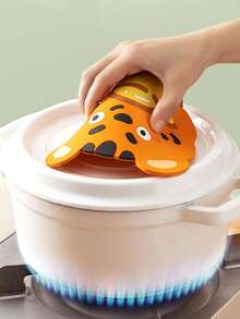 1pc Heat Insulation Mat, Anti-Scald, High Temperature Resistant Bowl Pad, Pot Holder, Plate Mat, Waterproof Dining Table Mat, Coaster - Multicolor - View 6