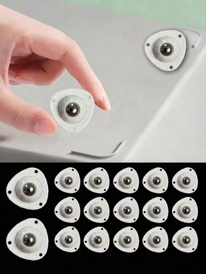 360° Swivel Heavy Duty Caster Wheels, Quiet Operation, Stainless Steel Bearings, Suitable For Furniture, Cabinets, Storage Boxes, Office, Home, Studio, Furniture Moving, Compact Design, Smooth Rotation, Home Organization, Christmas Tree Rotating Base, Casters, Sturdy Swivel Wheels, Furniture Casters, Heavy Duty Wheels, Luggage Wheels, Heavy Duty Cart Wheels