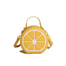 Cute Novelty Fruit Shoulder Bag - Avocado, Orange, Lemon, Watermelon Shaped Shoulder Bag, Pineapple, Strawberry Crossbody Bag, Fruit Shoulder Mini Bag, Wallet, Women (Fresh Style) - Multicolor - View 21