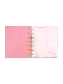 3-Inch 20-Page Mushroom Snap Photo Album, Loose-Leaf Storage Album - Multicolor - View 7