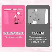 Adjustable Padded Shoulder Strap For XL Medium Bogg Bags In Black Detachable And Wrap Design For Comfortable Carrying - 黑色 - 查看 4