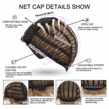 男士时尚浅棕色假发，侧分刘海，高温丝材质，玫瑰网合成假发，适合日常佩戴、化装舞会、节日、万圣节、圣诞节、送礼等场合。 - 彩色 - 查看 10