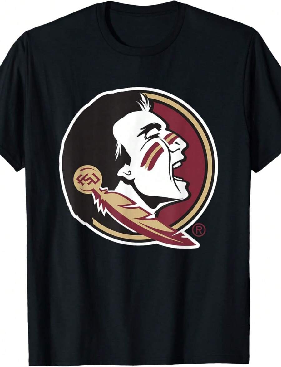 Florida State Seminoles Icon Officially Licensed T-Shirt - Black - View 1