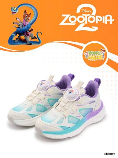 Disney 1双迪士尼疯狂动物城联名款儿童运动鞋，适合日常及户外穿着，舒适防滑，耐穿透气（儿童运动鞋，童鞋，女童鞋）