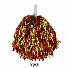 2/4/6/12个装啦啦队手持花球，啦啦队绒球，啦啦队彩球，舞蹈及运动配件 - 彩色 - 查看 37