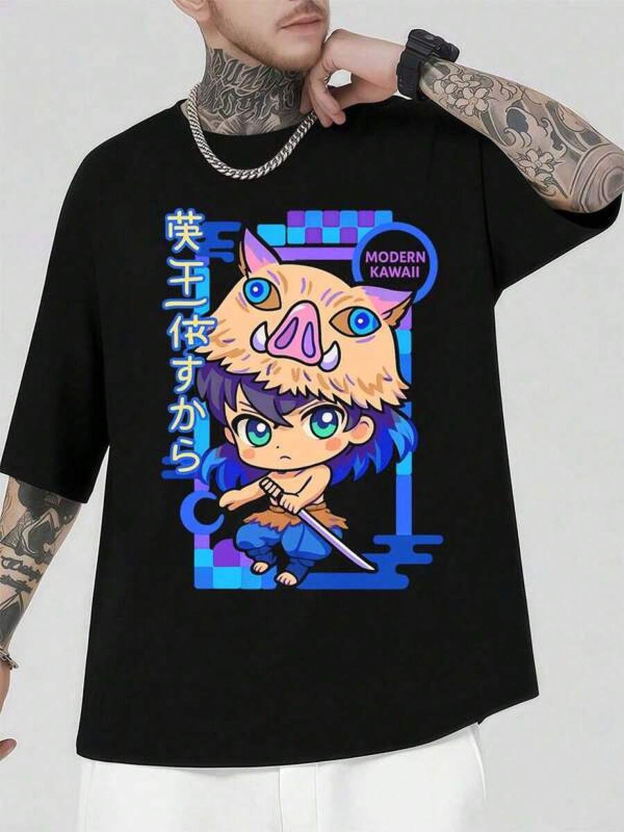 Men Outdoor Tees & Tanks - Black - View 1