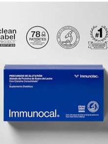 Immunocal® Original, Precursor de Glutatión – Aislado de Proteína de Suero de Leche, Soporte para Defensas Fuertes| 30 Porciones - Azul - Ver 6