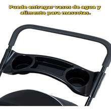 Cochecito plegable 3 en 1 de 3 ruedas para perros pequeños y gatos: estructura de acero resistente, capota, cesta portaobjetos y manillar ergonómico. Transportín plegable y ligero adecuado para cachorros/gatitos, viajes y visitas al veterinario Pet Stroller Plegable – Ideal para Perros Mayores, Enfermos o con Discapacidad – Ayuda a Moverse Fuera de Casa - Gris Claro - Ver 7