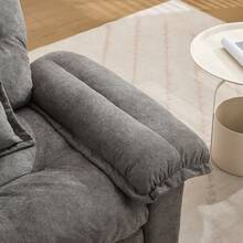 Sofa Bed Set - Gray + Upholstered + 1 Seat - View 8