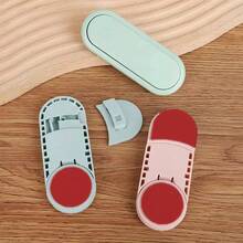 4pcs Baby Safety Locks, Drawer Locks, Cabinet Locks, Appliance Locks, Pinch-Proof Cabinet Locks, Baby Safety Protection Supplies - Baby Pink - View 5
