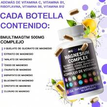 Complejo de Magnesio con Vitamina B |9 Formas de Alta Absorción - 90 Cápsulas | MVPCARE Ayuda a Reducir el Cansancio y la Fatiga | Soporte Muscular y Nervioso |Contribuye al Funcionamiento Normal de Músculos y Sistema Nervioso |Apto tanto para hombres como para mujeres. - Otros - Ver 10