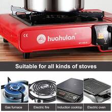 3 Pack Stainless Steel COOKWARE HOB STOCKPOT Pot Casserole Set With Glass LIDS - Silver - View 10