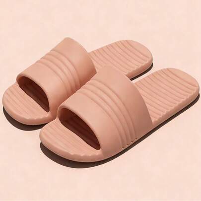 夏季旅行拖鞋，轻便鞋底拖鞋，情侣款轻便速干柔软灵活，易于收纳，浴室EVA凉鞋（建议选购大一码）