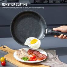 Induction Hob Pans Set 13pcs, Nonstick Pots And Pans Set With Detachable Handles, For All Hobs, Stackable Design, Dishwasher/Oven - Black - View 4