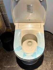 Disposable Toilet Pad Isolation Film, Dirt Isolation, Anti Fouling, Switch, Water Pipe, Bathroom Sticker, Stain Isolation, Disposable Isolation Blue Film, Anti Fouling Film, Travel Toilet, Sink, Small Roll Anti Fouling Film, Protective Film, Isolation Film, Hotel, Travel, Business Trip, Travel, Essential - Multiple Styles - View 11