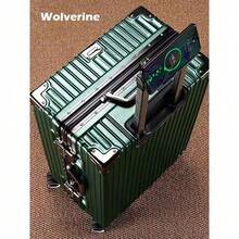 Lightweight 26 Inch Expandable Luggage - Hard Shell ABS Spinner TSA Lock Travel Suitcase - White - View 10