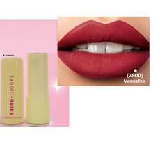 Red Lipstick My Shade Shine Colors SPF 8 Hydration And Shine - Queen Bee - 紅色的 - 查看 3