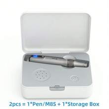 Dr.Pen M8S Wireless Microneedling Beauty Pen, Suitable For Face And Body, With Digital Display/Needles/Storage Case, Unisex, Microneedle Derma Roller, USB Rechargeable, Skincare Tool Set, Essential For Home, Creates Hydrated And Radiant Skin - Multicolor - View 10