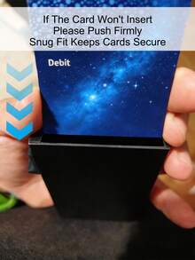 铝合金防盗/银行卡包钱包和女士生日情人节父亲节礼物旅行返校卡夹卡夹钱包名片夹信用卡夹男士迷你钱包卡片钱包射频识别钱包 - 灰色 - 查看 9