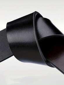 Customizable Men's Belt, Made Of PU Leather Material, Personalized Gift, Also Suitable For Anniversary, Father's Day, Husband And Boyfriend's Ideal Gift, Also Suitable For Business And Casual Occasions. Portable, Simple, Personalized And Unique. - Multicolor - View 7