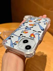 Funda para teléfono con diseño de tucán, compatible con Samsung, Apple, VIVO, OPPO, , Transsion, ,  y Honor. Fabricada en TPU, ofrece protección a prueba de golpes y caídas. Un regalo ideal para familiares y amigos. - transparente - Ver 6