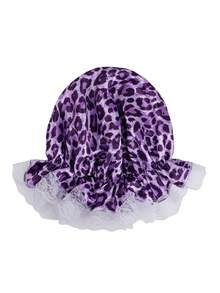 Chapeau de mob à imprimé léopard avec couture blanche. Accessoires de coiffe coloniale pour Halloween et Noël. Bonnet de nuit pour domestiques et dames pour Halloween, Noël, événements et fêtes de Nouvel An, Saint-Valentin et autres occasions - Multicolore - Voir 16