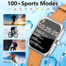 Smartwatch LAXASFIT con pantalla curva compatible para hombres y mujeres con control remoto inalámbrico de cámara, reproductor de música y controlador de aplicaciones, contador de pasos/podómetro, rastreador de actividad, batería de bajo consumo de 200mAh - Negro - Ver 5