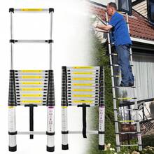 Aluminum Telescopic Ladder, Folding Ladder, Double Ladder, Sliding Ladder, Multi-Purpose Ladder, Ladder, Single Ladder, Aluminum Ladder - 4.4m - View 1