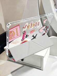 Travel, Map, Airplane, Car, Road Sign IPad Case Compatible With IPad Air 4/5 10.9 Inch, IPad 7/8/9th 10.2 Inch, Built-In Pencil Slot Compatible With Samsung Tab S6 10.4 Inch, Tab A7 Lite 8.7 Inch, Ins Style Leather Case, Back To School, Valentine's Day, New Year Gift - Multicolor - View 6