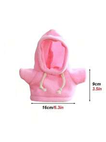 PETSIN Small Pet Clothes, Rabbit Clothes, Cute Guinea Pig Hooded Sweatshirt - Warm Pet Clothing Suitable For Kittens, Ferrets And Other Small Animals - Multicolor - View 5