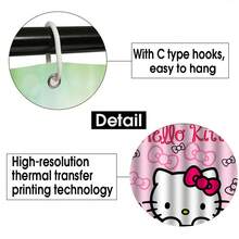 1件/4件套浴帘或浴帘马桶垫浴室垫4件套，浴室用品防水浴帘套装，附赠浴帘挂钩 - A - 查看 6