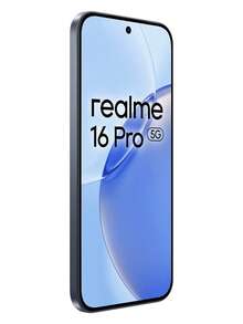 Realme 16 Pro 5G 8GB+256GB | 8GB+512GB 全球版，解锁手机，2亿像素摄像头，安卓16游戏手机，6.78英寸144Hz显示屏，7000mAh电池，7.8mm超薄，不含适配器 - 灰色 - 查看 2