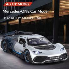 1:32 Precision Diecast - ONE Hypercar Model, Detailed Alloy Replica, Office Desk Display Collectible Toy, Automotive Gift For Boys, Holiday/Birthday Present - Multicolor - View 6