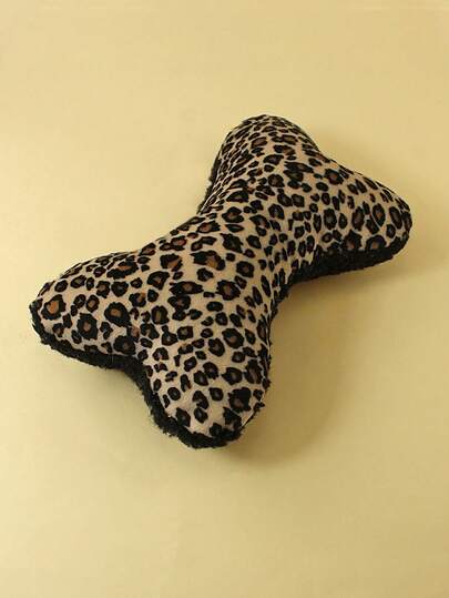 Plush Leopard Print Pet Doll, Suitable Gift For Pet Owners