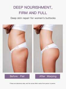 LA ROSAT 50克/1.8盎司丰臀霜，提臀霜，增大臀部，紧致饱满蜜桃臀，改善臀部凹陷，增加臀部胶原蛋白，提升臀部曲线，改善身体曲线 - 紫色 - 查看 2