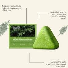 GleamXi 柏树叶和乌苏里滋养发皂 - 植物基头皮清洁、强韧发丝和控油洗发皂 (120克) - 側柏葉 - 查看 2