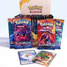 pokemon Pokémon Sun & Moon Card Holder Blind Box, Handmade Collection Display Cards, Not For Game Or Competition Use. 360pcs/180pcs/80pcs/40pcs Pokémon Cards Bag, Pokémon Sun & Moon Series Cards - Multicolor - View 5