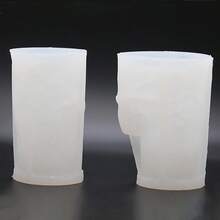 Ocean Style Candle Molds, Candle Fragrance DIY Handmade Diffuser Stone Liquid Handmade Molds - White - View 3